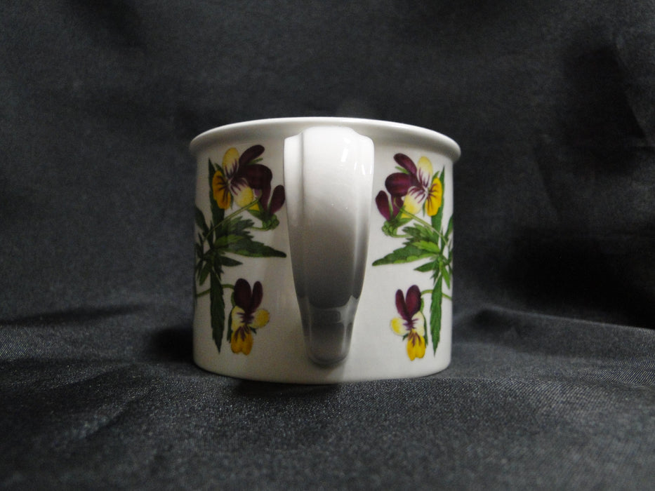 Portmeirion Botanic Garden: Cup & Saucer Set, 2 5/8", Heartsease, Britain