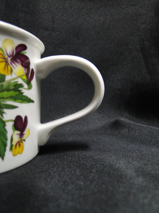 Portmeirion Botanic Garden: Cup & Saucer Set, 2 5/8", Heartsease, Britain