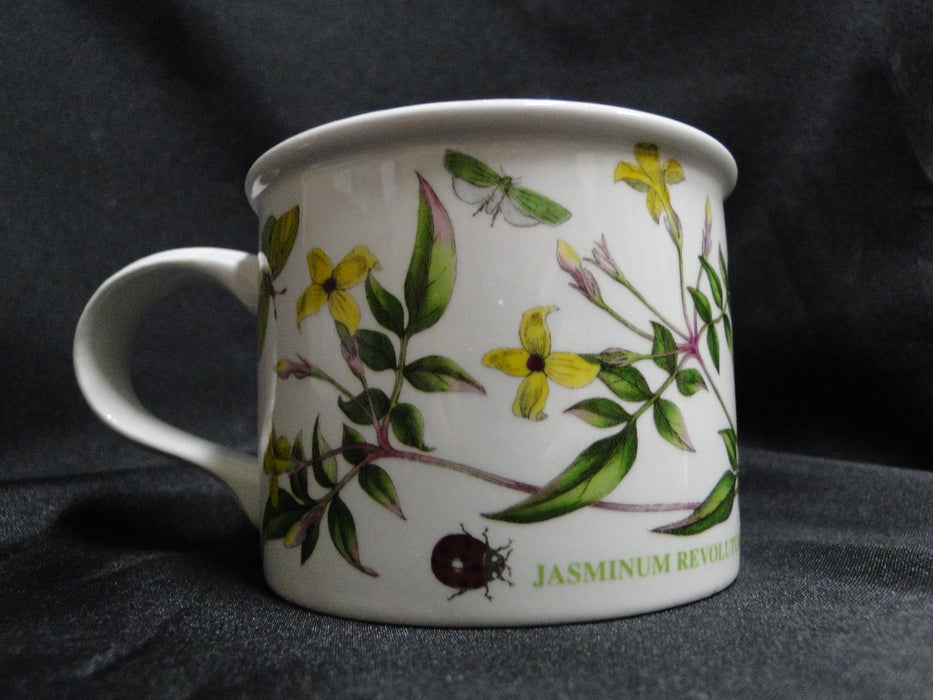 Portmeirion Botanic Garden: Cup & Saucer Set, 2 5/8", Yellow Jasmine, Britain
