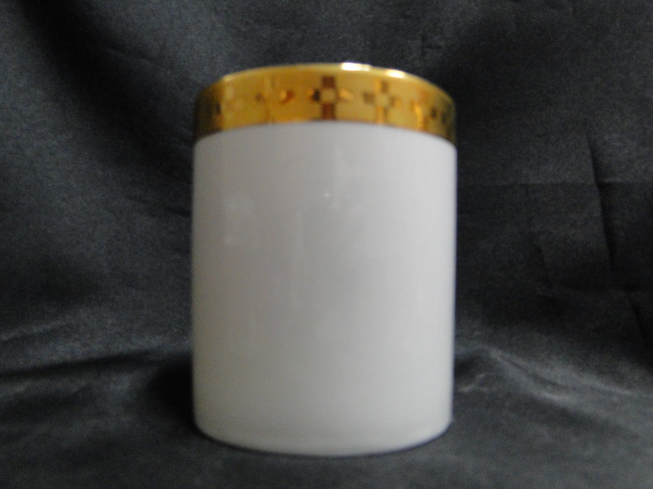 Tiffany Imperial, Frank Lloyd Wright, Gold Squares: Mug (s), 3 1/2" Tall
