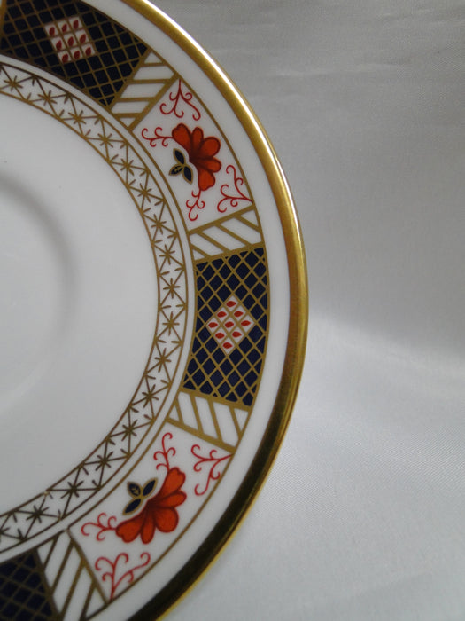 Royal Crown Derby Derby Border: Cup & Saucer Set (s), 2 5/8" Tall
