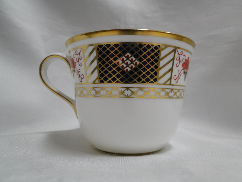 Royal Crown Derby Derby Border: Cup & Saucer Set (s), 2 5/8" Tall