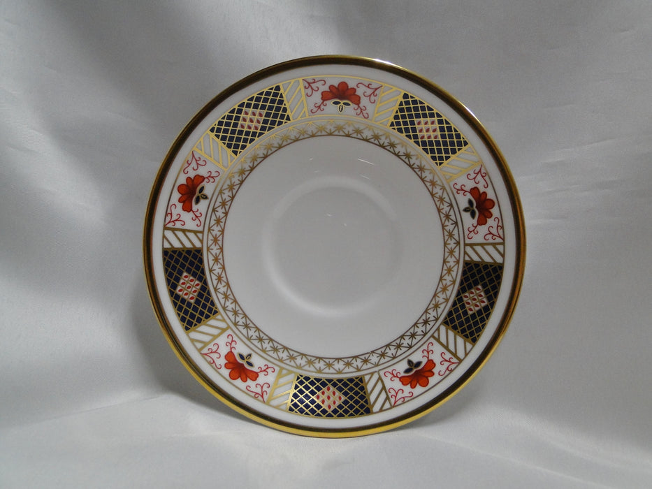 Royal Crown Derby Derby Border: Cup & Saucer Set (s), 2 5/8" Tall