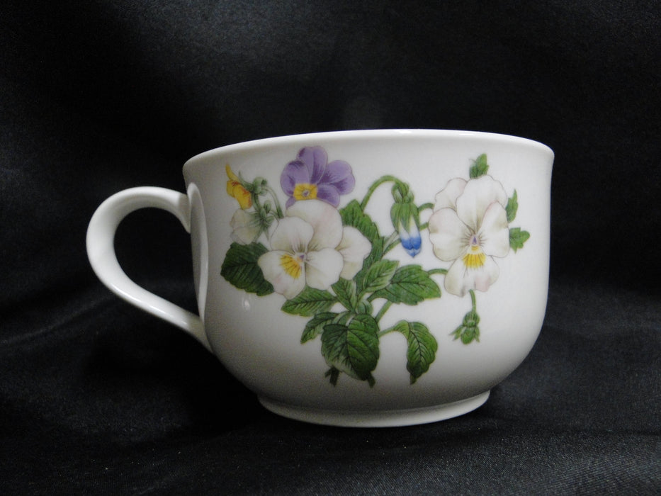 Noritake Gourmet Garden: Cafe au Lait Cup & Saucer Set, 2 3/4", #12 Primula
