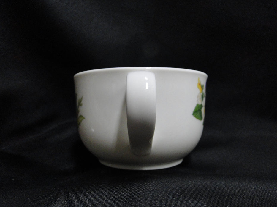 Noritake Gourmet Garden: Cafe au Lait Cup & Saucer Set, 2 3/4", #12 Primula