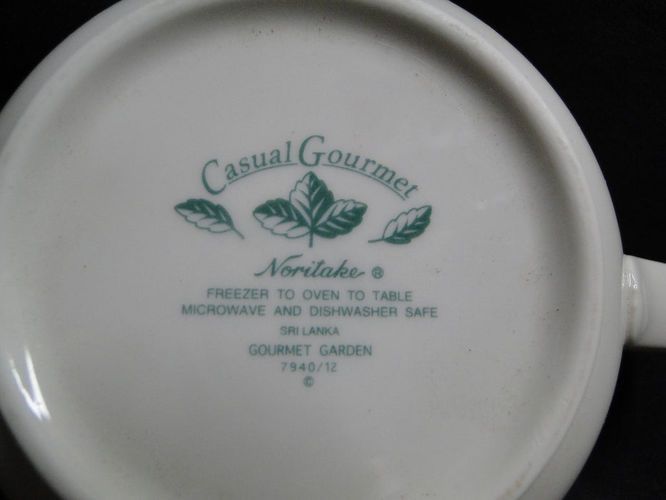 Noritake Gourmet Garden: Cafe au Lait Cup & Saucer Set, 2 3/4", #12 Primula