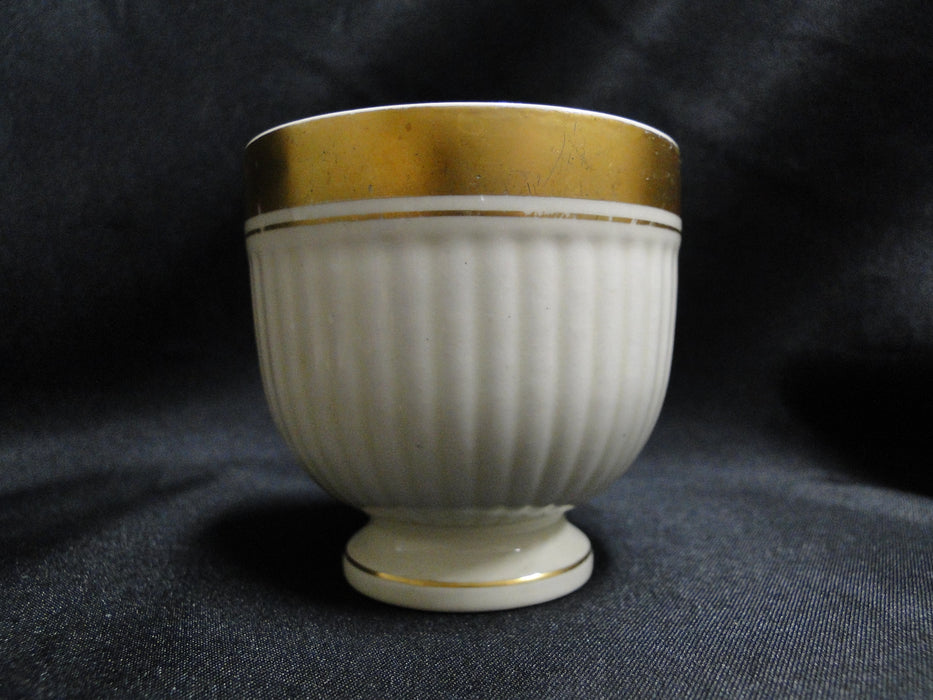 Wedgwood Edme Heavy Gold Trim: Demitasse Cup & Saucer Set, 2 1/2", As Is