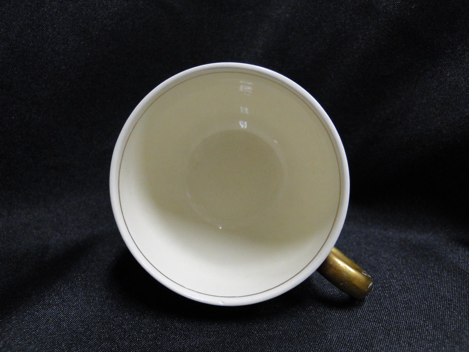 Wedgwood Edme Heavy Gold Trim: Demitasse Cup & Saucer Set, 2 1/2", As Is
