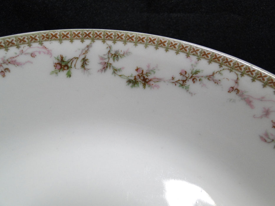 Haviland (Limoges) Schleiger 103-1, Foliage & Berries: Coupe Soup Bowl, 7 1/2"