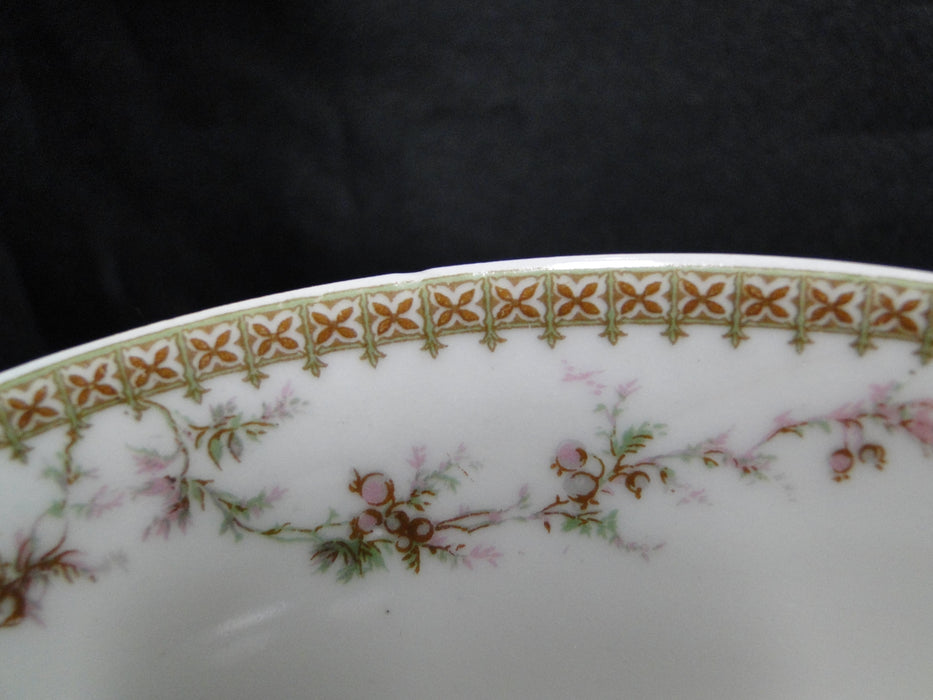 Haviland (Limoges) Schleiger 103-1, Foliage & Berries: Coupe Soup Bowl, 7 1/2"