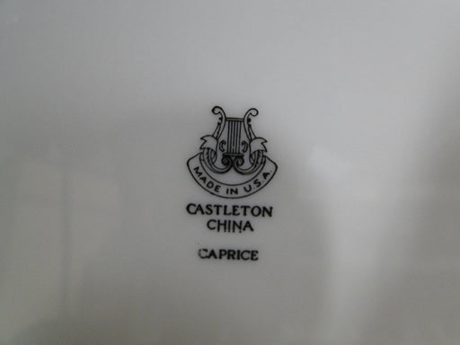 Castleton Caprice, Gray Flowers, Gold Trim: Bread Plate (s), 6 1/4"