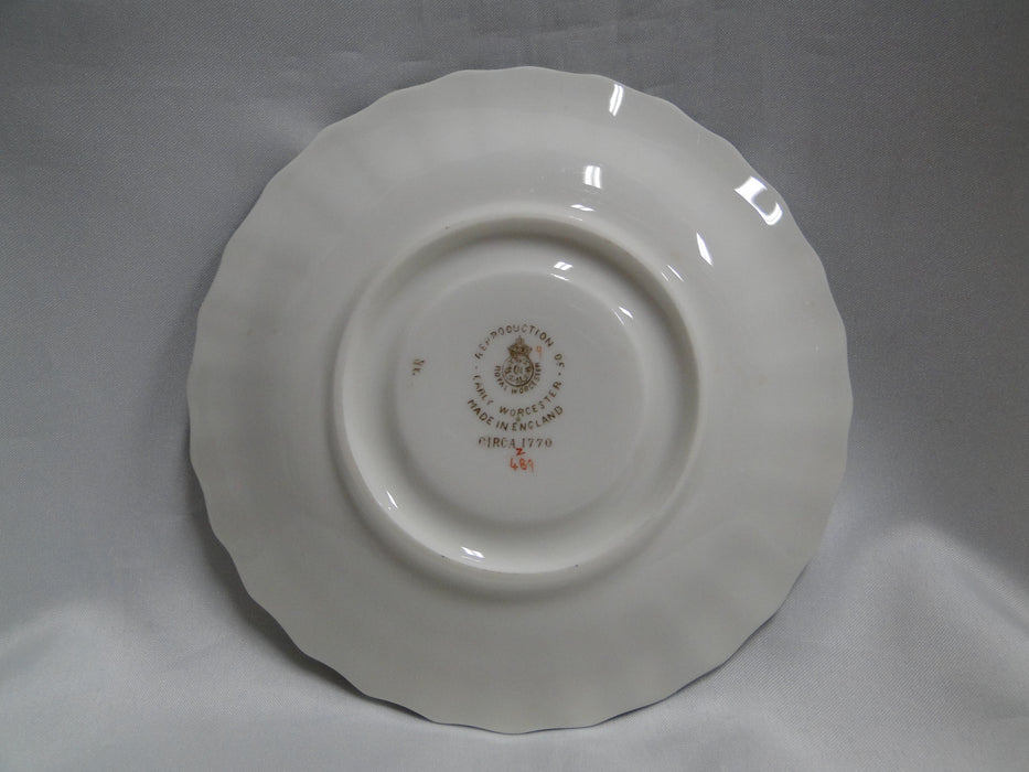 Royal Worcester Willoughby, Florals, Yellow: 5 3/4" Saucer Only