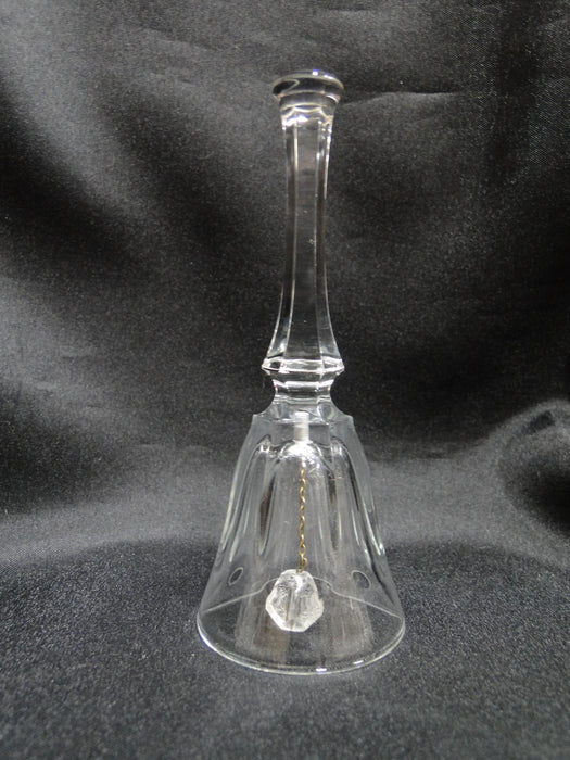 Clear Glass Bell & Bead Clapper, 4 3/4" Tall -- MG#206
