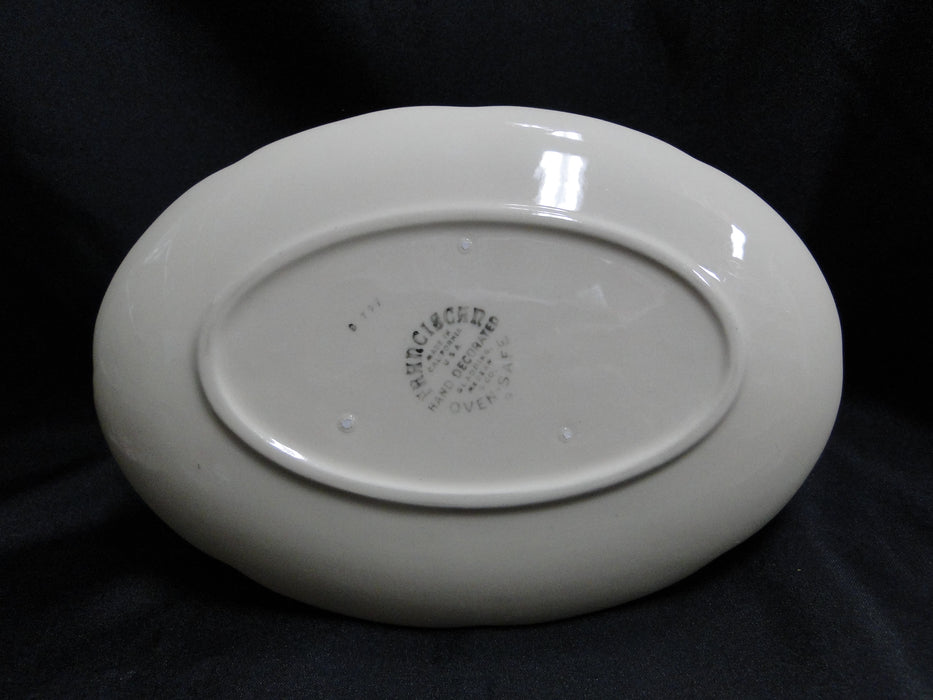 Franciscan Apple, USA: Gravy Boat w/ Attached Underplate, As Is