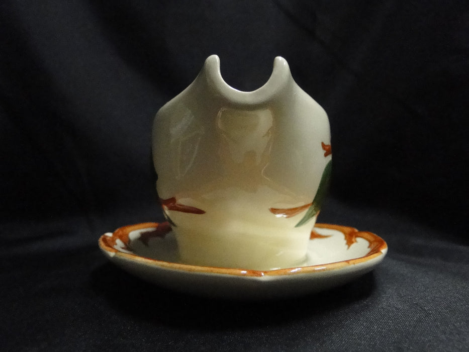 Franciscan Apple, USA: Gravy Boat w/ Attached Underplate, As Is