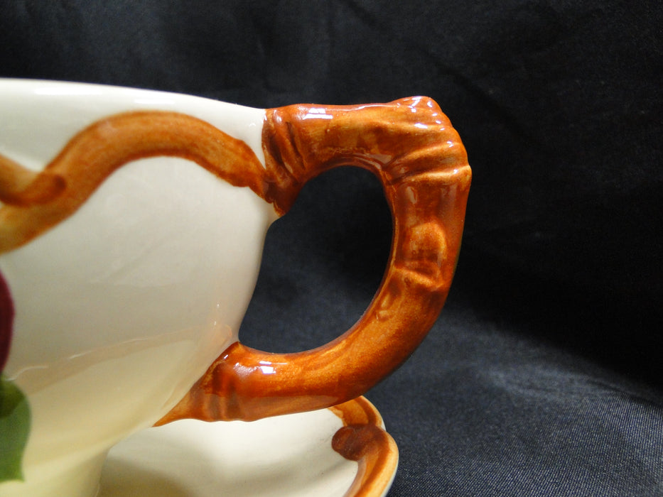 Franciscan Apple, USA: Gravy Boat w/ Attached Underplate, As Is