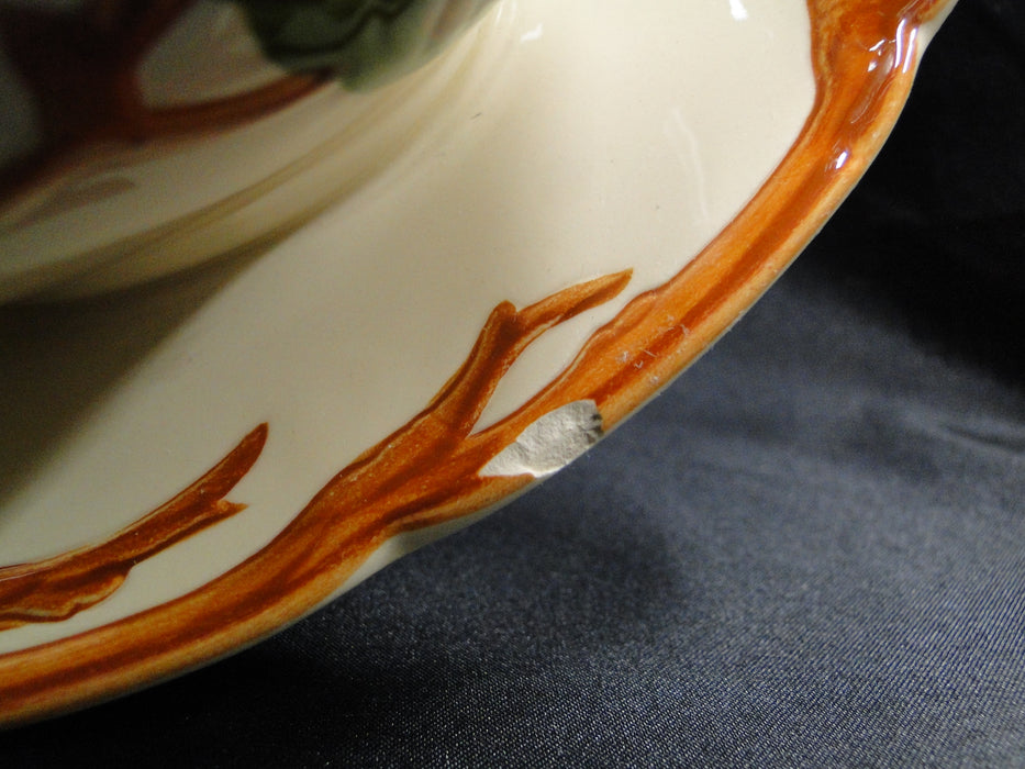 Franciscan Apple, USA: Gravy Boat w/ Attached Underplate, As Is
