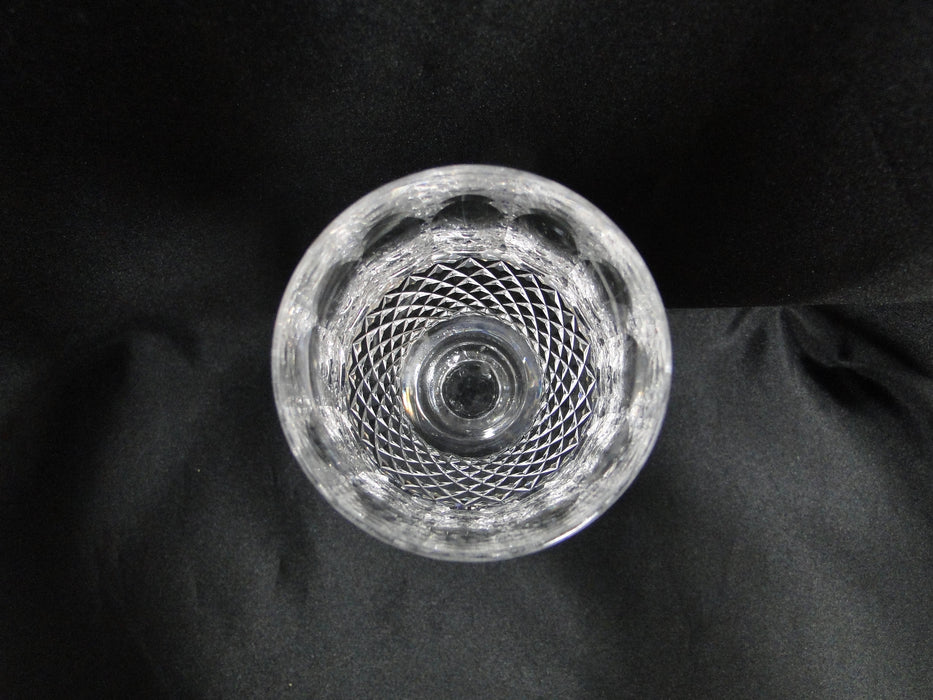 Waterford Crystal Colleen, Tall Stem, Thumbprints: Claret Wine, 6 1/2", Flaw