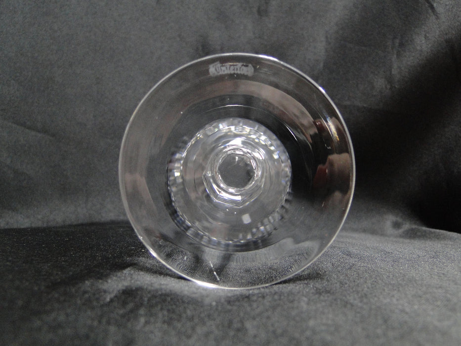 Waterford Crystal Colleen, Tall Stem, Thumbprints: Claret Wine, 6 1/2", Flaw