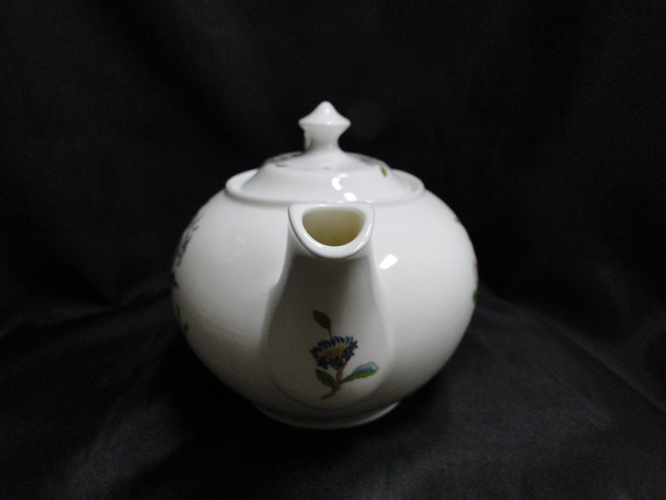 Aynsley Pembroke, Bird & Florals: Teapot & Lid, 5 1/4" Tall, No Trim