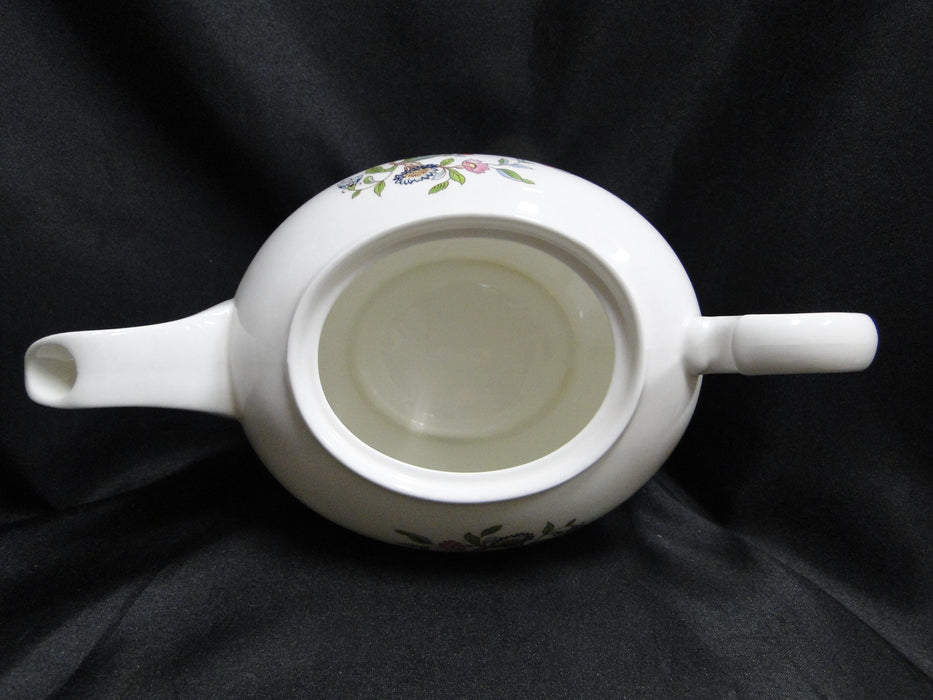 Aynsley Pembroke, Bird & Florals: Teapot & Lid, 5 1/4" Tall, No Trim