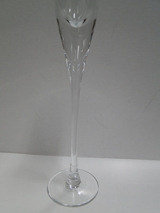 Clear w/ Long Thin Stem, Short Bowl: Champagne Flute, 9 3/4", As Is -- CR#061