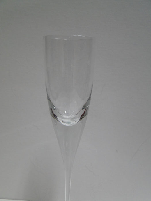Clear w/ Long Thin Stem, Short Bowl: Champagne Flute, 9 3/4", As Is -- CR#061