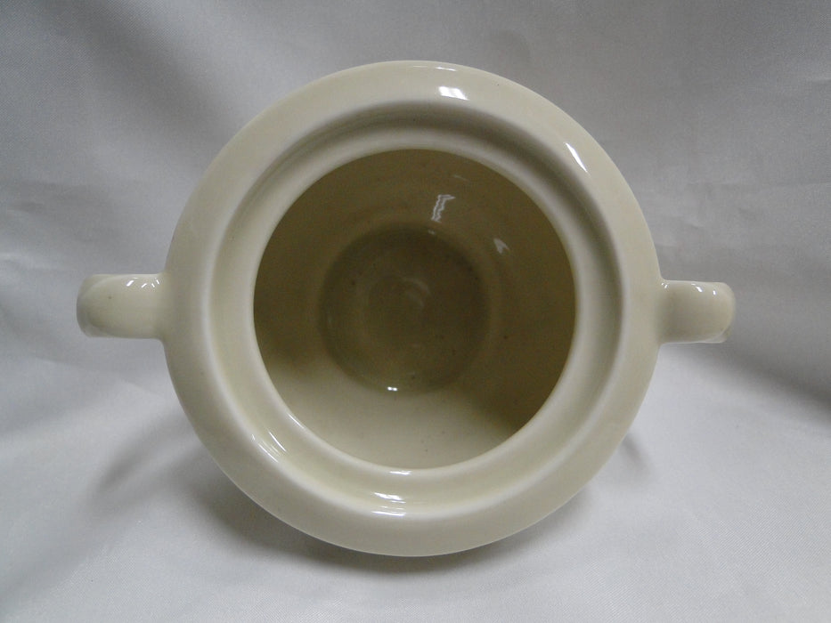 Hutschenreuther Turvel, All Cream, No Trim: Sugar Bowl No Lid, 3 1/4" Tall
