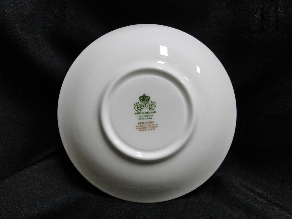 Aynsley Pembroke, Bird & Florals: Cup & Saucer Set (s), 2 5/8", Gold Foot