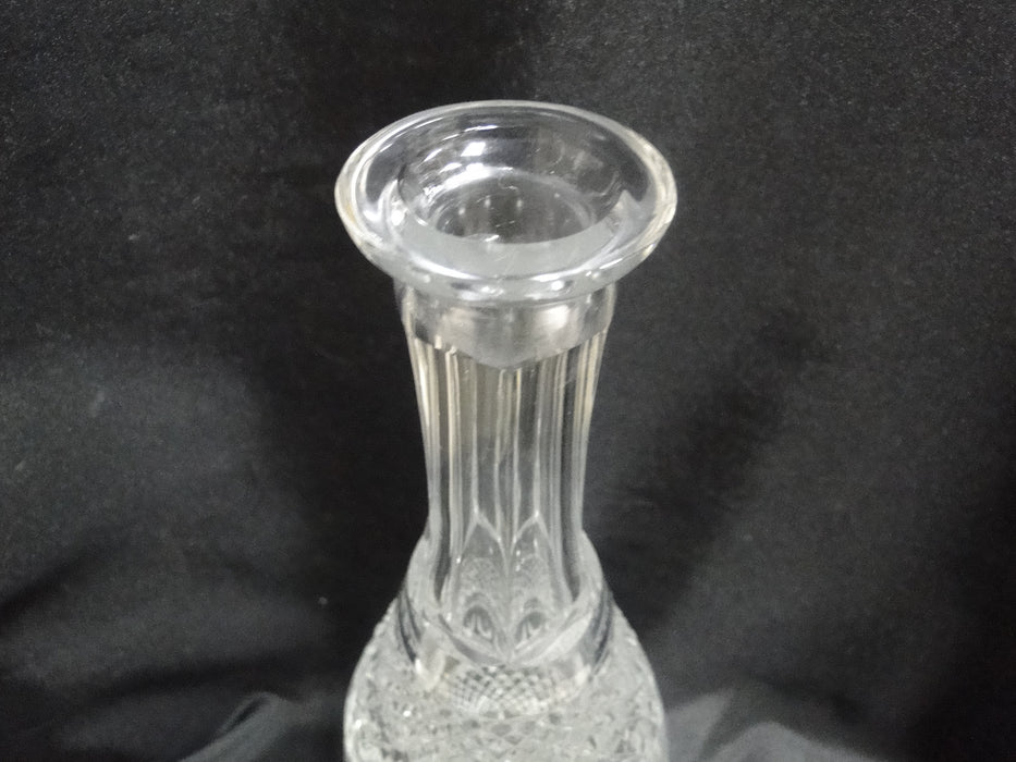 Rexxford Embassy: Decanter & Stopper, 16 1/2" Tall, Stopper Has Nicks