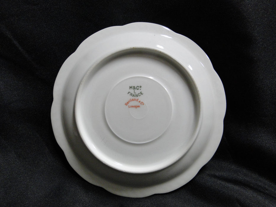 Haviland (Limoges) Schleiger 247d, Pale Pink Flowers: 5 5/8" Saucer (s) Only
