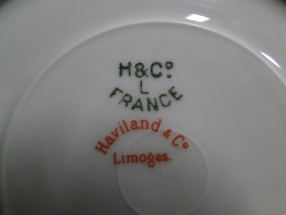Haviland (Limoges) Schleiger 247d, Pale Pink Flowers: 5 5/8" Saucer (s) Only