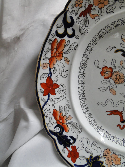 Mason's MAS22, Imari Floral: Oval Serving Platter, 22" x 16 3/4", As Is