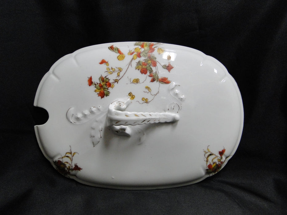 Schwalb Brothers (BSM), Coral Flowers: Tureen w/ Lid, 11 1/8" x 7 1/2"