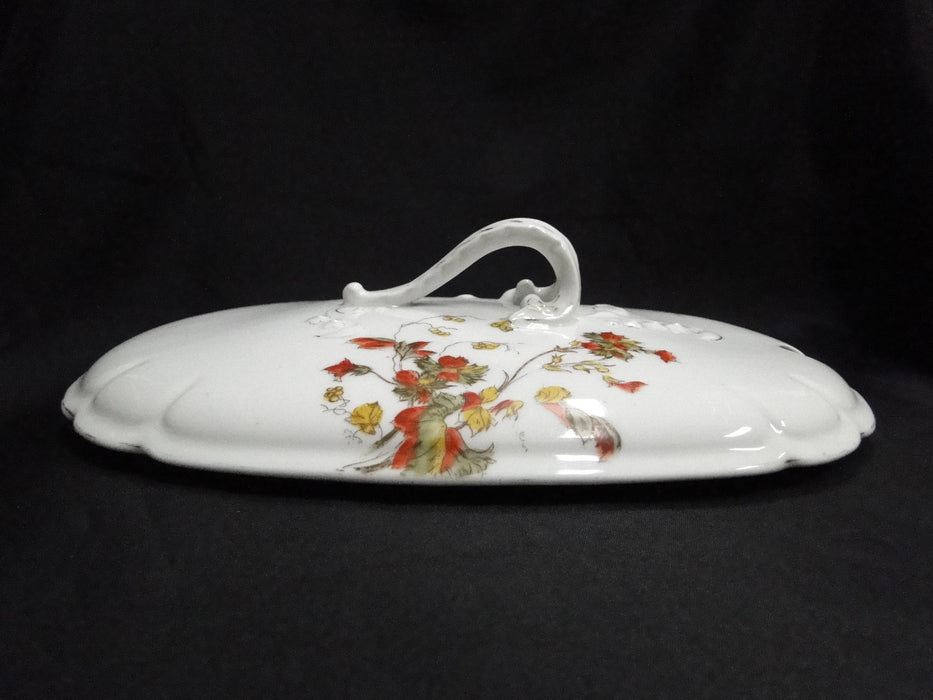 Schwalb Brothers (BSM), Coral Flowers: Tureen w/ Lid, 11 1/8" x 7 1/2"