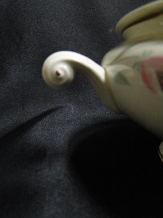 Homer Laughlin Nantucket, Eggshell Nautilus: Serving Bowl & Lid, As Is