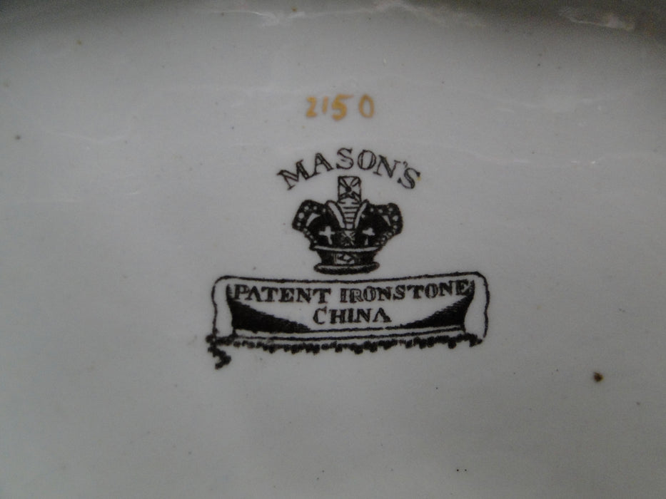 Mason's MAS22, Imari Floral: 10 5/8" Notched Lid Only for Tureen