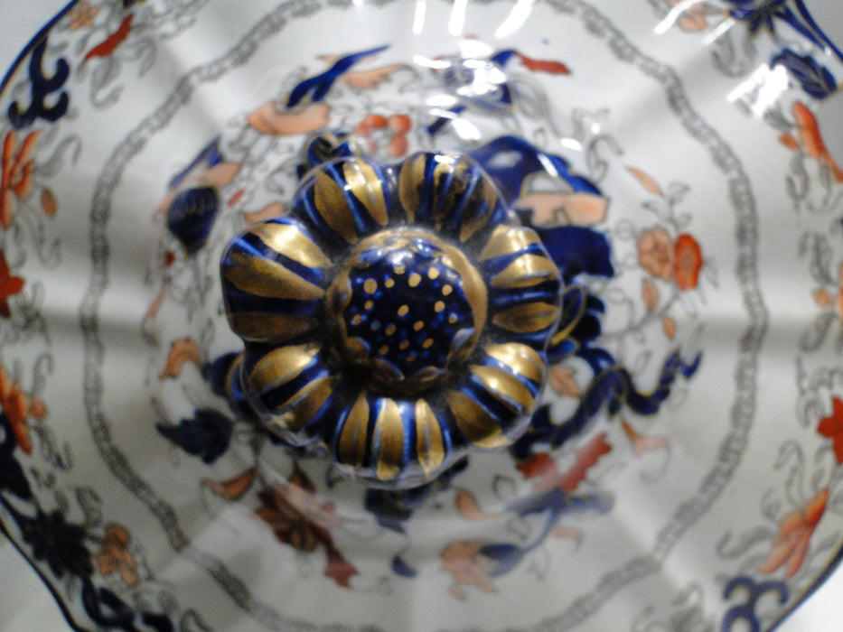 Mason's MAS22, Imari Floral: 10 5/8" Notched Lid Only for Tureen