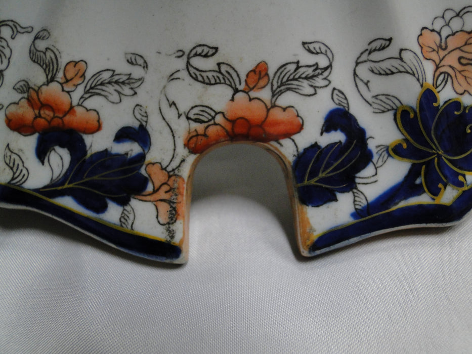 Mason's MAS22, Imari Floral: 10 5/8" Notched Lid Only for Tureen