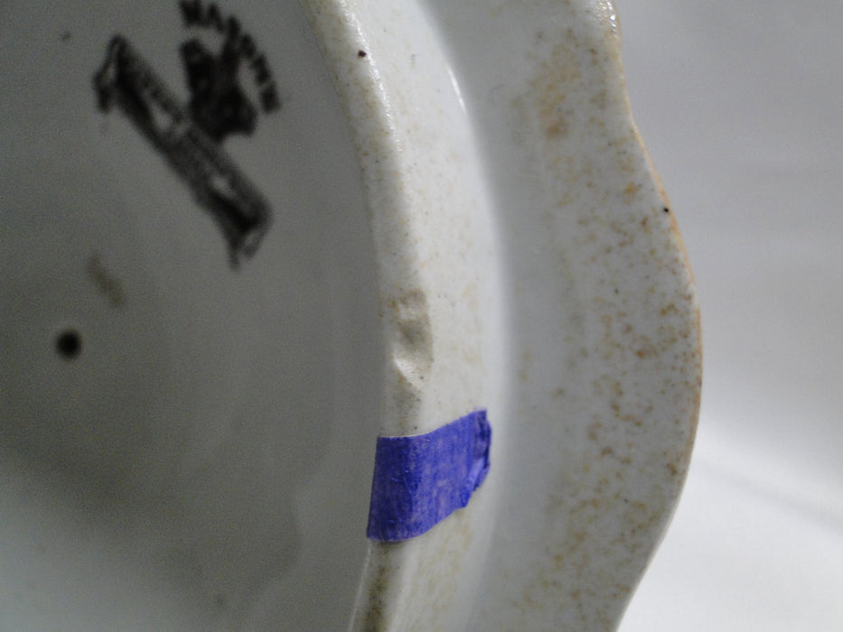 Mason's MAS22, Imari Floral: 5 1/2" Notched Lid Only for Sauce / Gravy Boat