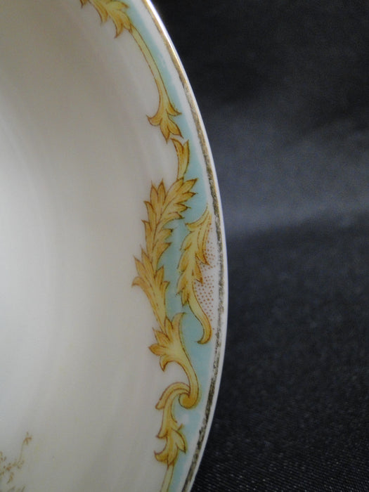 ESCO (Japan) ESO20, Floral Vases, Green Edge: Fruit Bowl (s), 5" x 1 1/4"