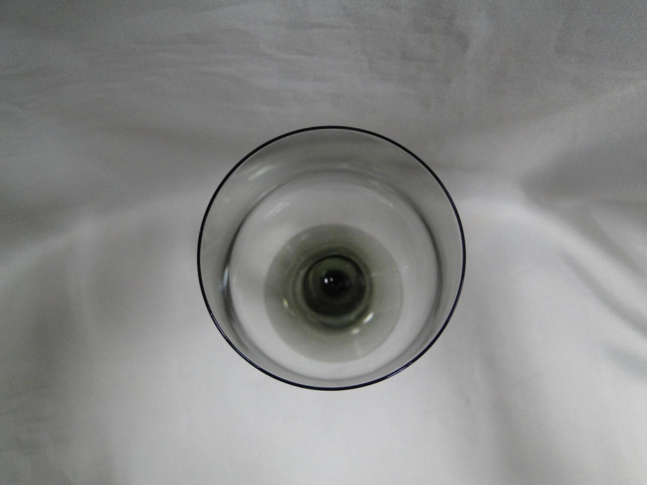 Orrefors Rhapsody Smoke, Gray, Grey: Claret Wine (s), 5 3/4" Tall