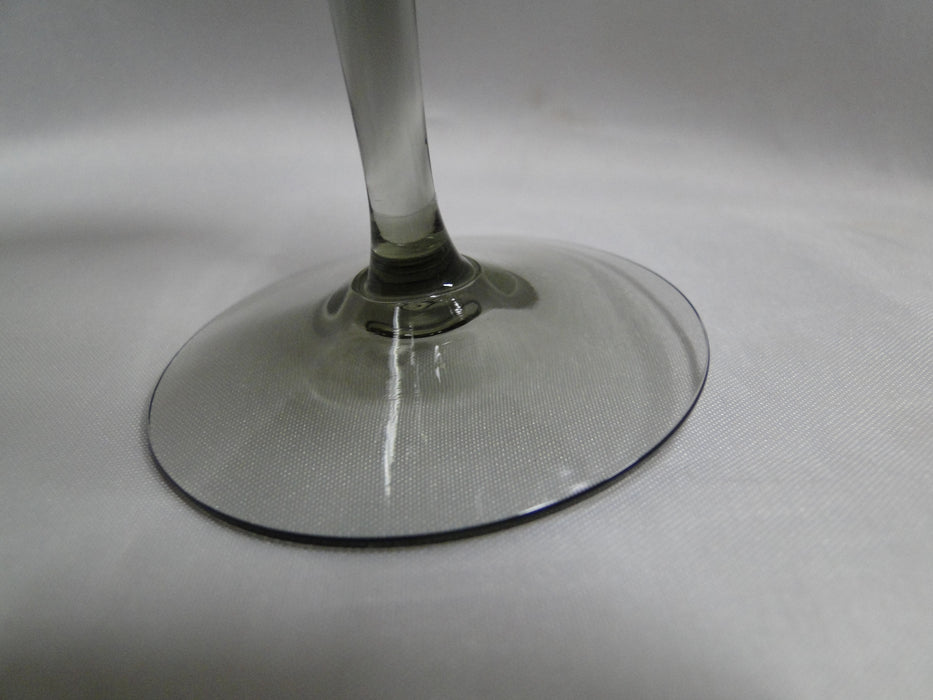 Orrefors Rhapsody Smoke, Gray, Grey: Claret Wine (s), 5 3/4" Tall