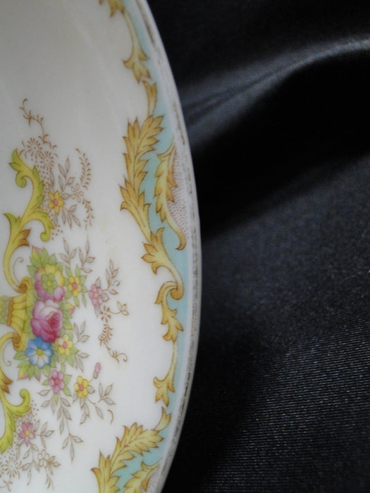 ESCO (Japan) ESO20, Floral Vases, Green Edge: Coupe Soup Bowl (s), 7 5/8"