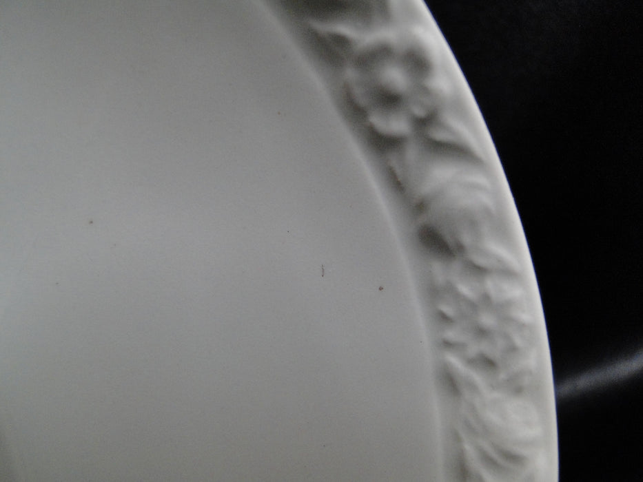 Wedgwood Hedge Rose, Embossed Flower Band: Cup & Saucer Set (s) 2 3/4", Crazing