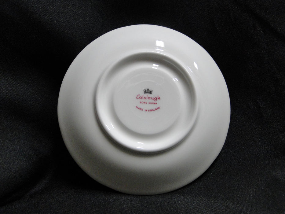 Colclough Wayside, Flowers on White: 5 1/2" Saucer (s) Only, No Cup