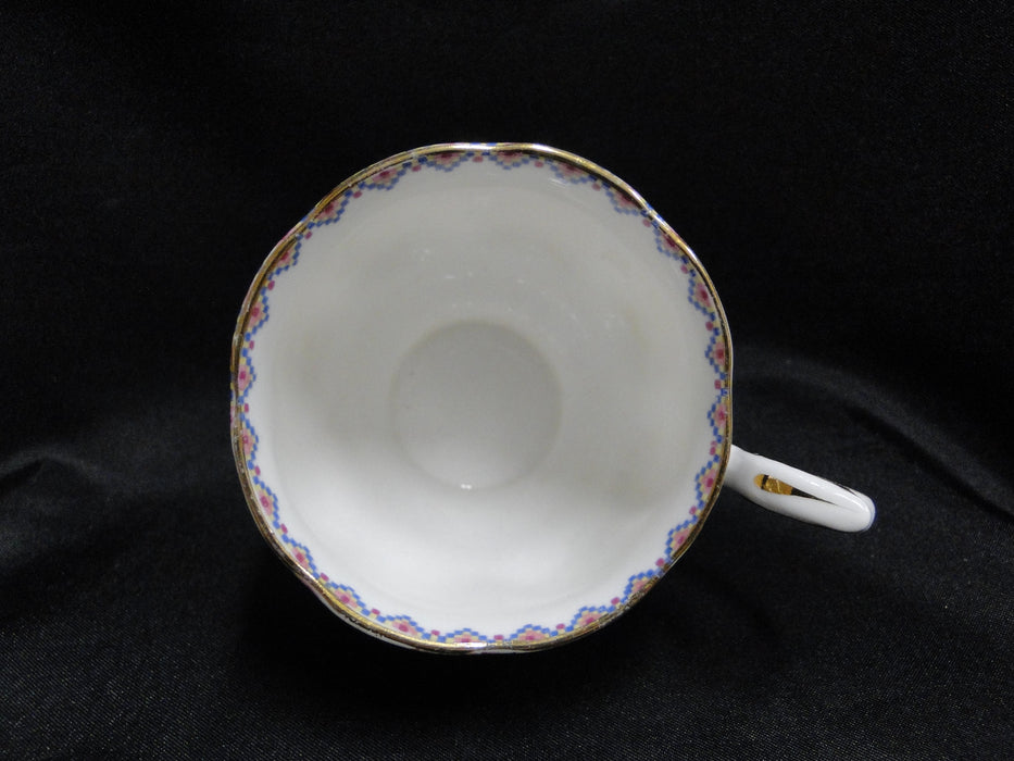 Royal Albert Petit Point, Floral Embroidery: Cup & Saucer Set (s), 2 3/4"