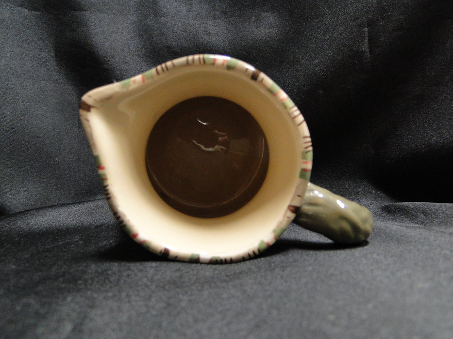 Tracy Porter Octavia Hill Garden, Flowers & Fruit on Red: Creamer, 4 1/4"