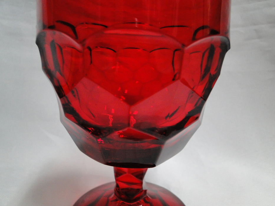 Viking Georgian Ruby Red, 6900: Water or Wine Goblet 5 3/4"