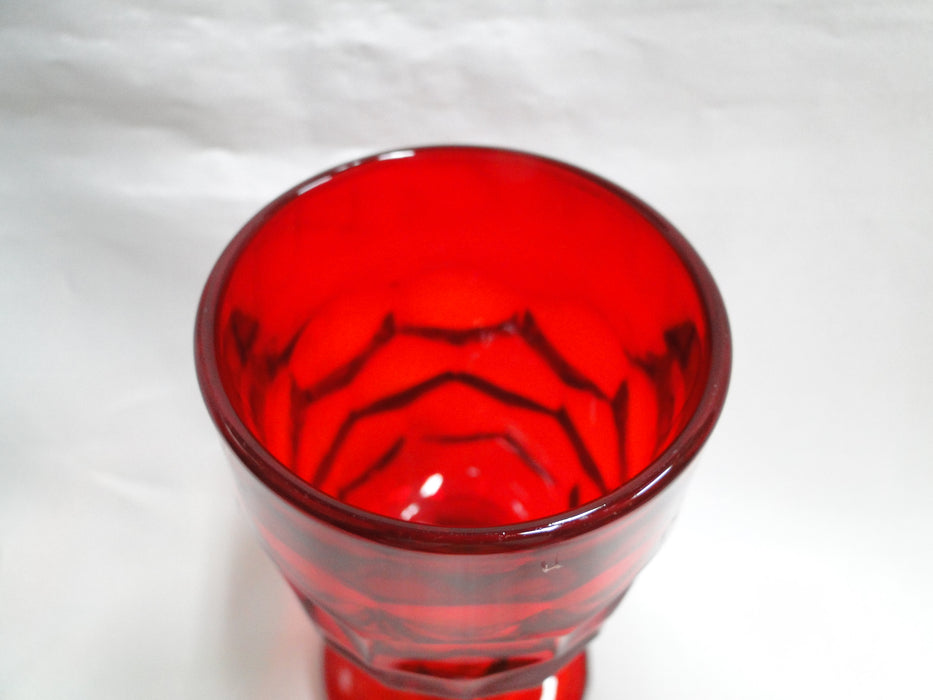 Viking Georgian Ruby Red, 6900: Wine Glass, 5 1/8" Tall